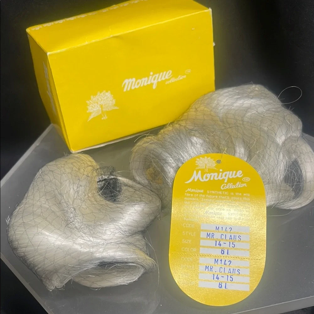 Santa Claus hair and beard combo NWT Sz 14-15